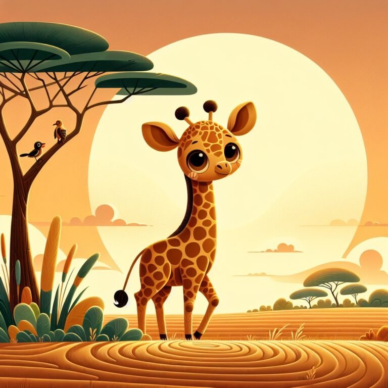 Main image for the post with 10 Cool Giraffe Facts For Kids