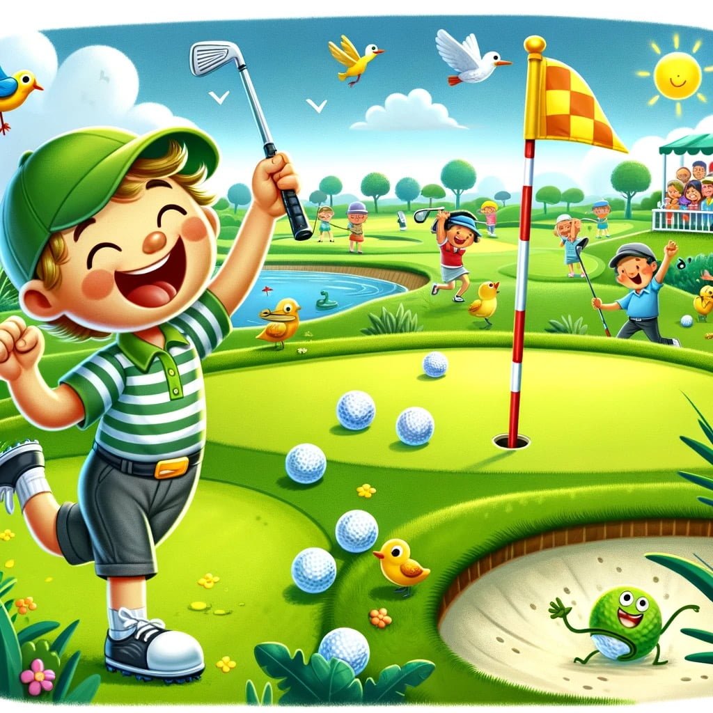 Fun fact for kids about golf birdie