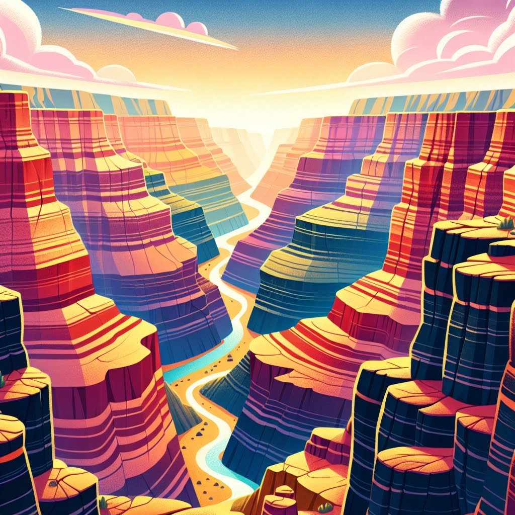 Fun fact for kids about the Grand Canyon