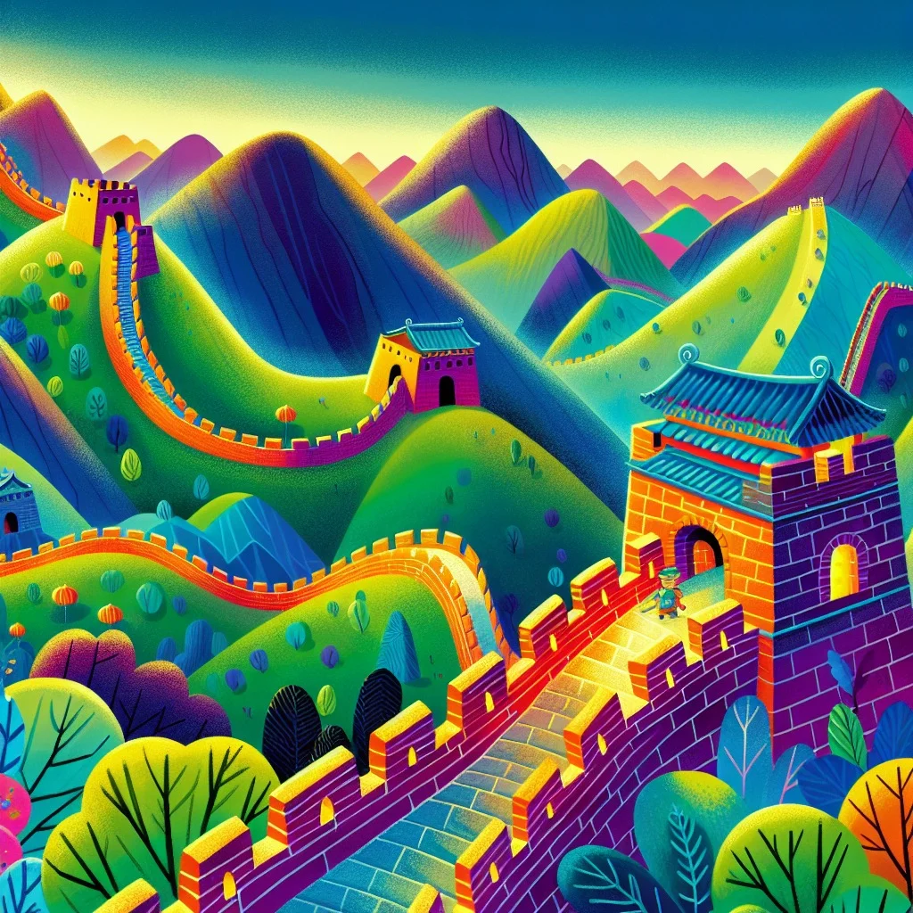 Fun fact for kids about the Great Wall of China