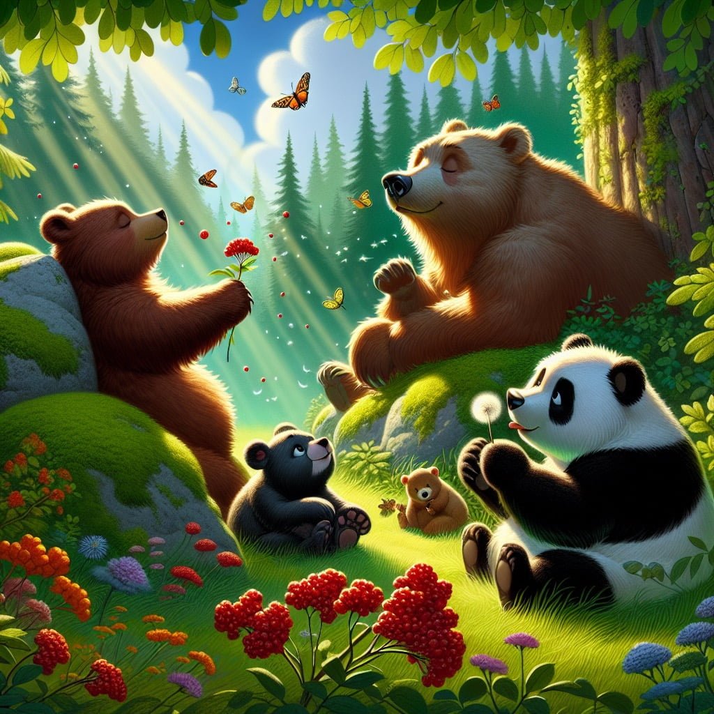 Fun fact for kids about a sloth of bears