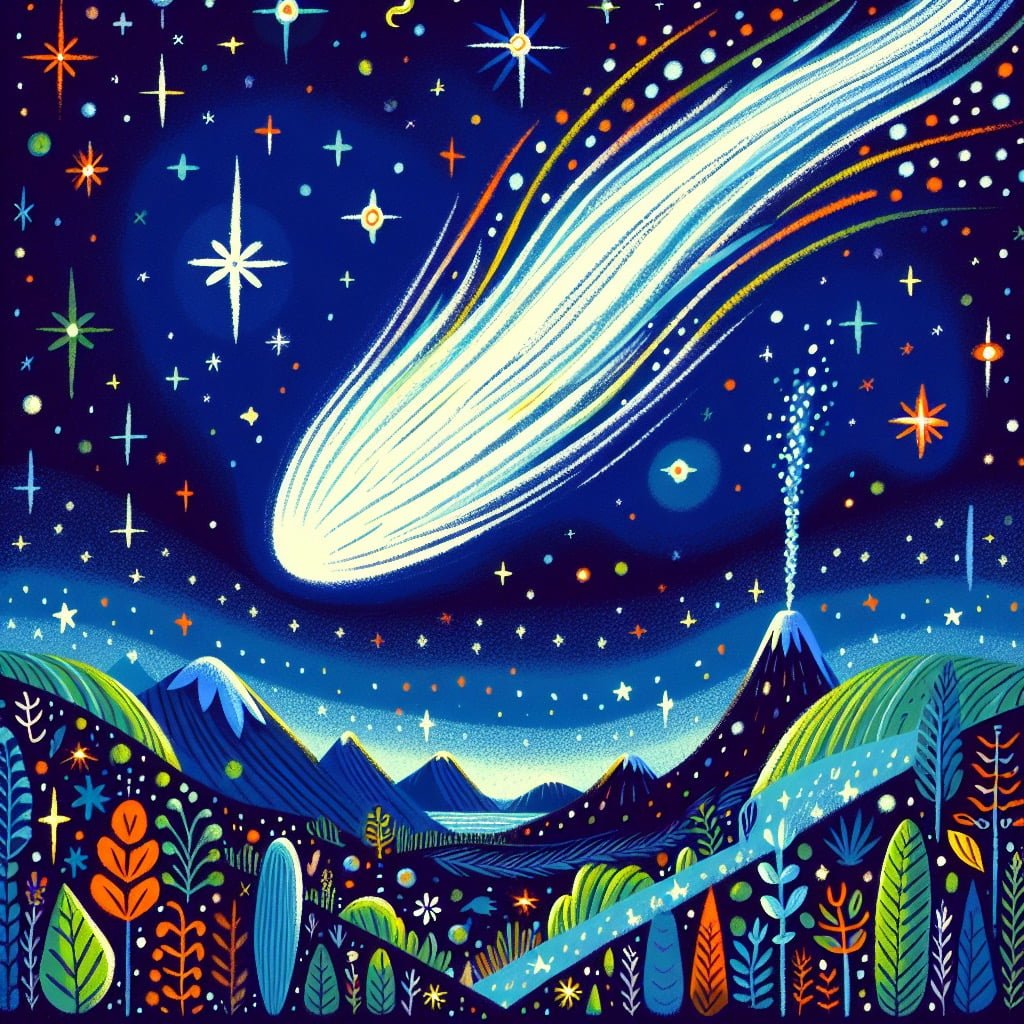 Fun fact for kids about Halley's Comet