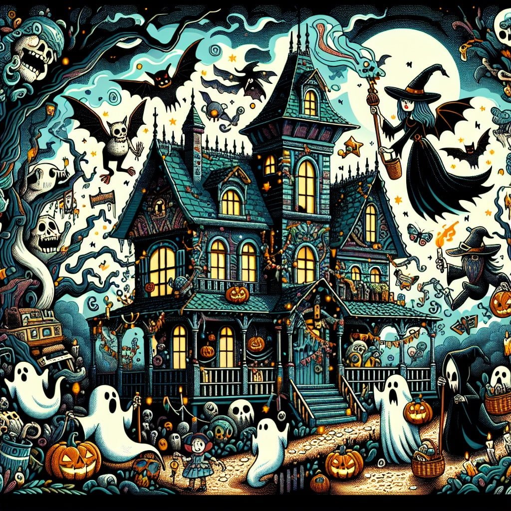 Fun fact for kids about haunted houses