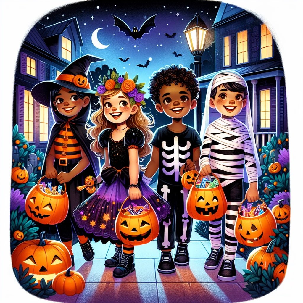 Fun fact for kids about trick-or-treating