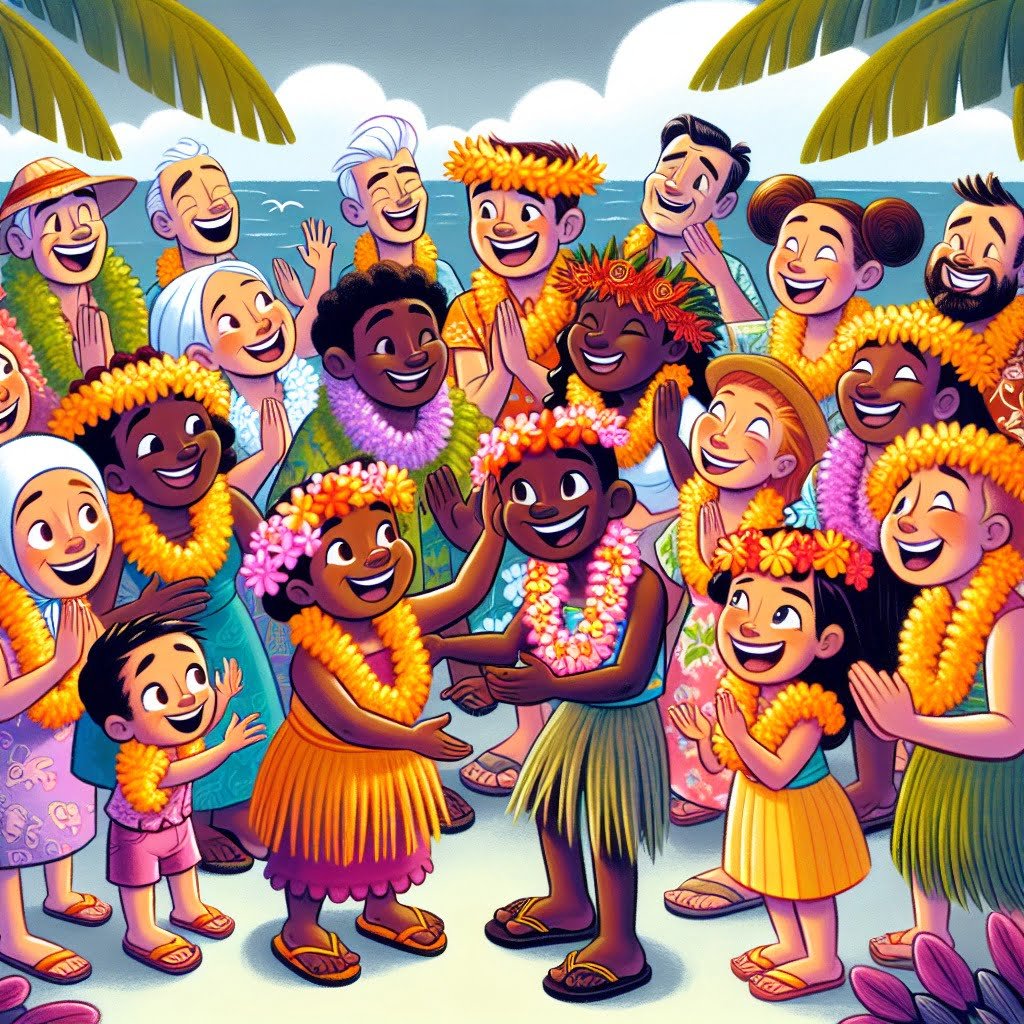Fun fact for kids about the Hawaiian word aloha
