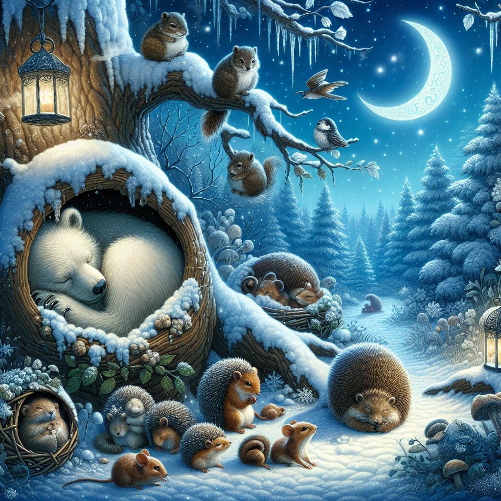 Fun fact for kids about animals hibernating