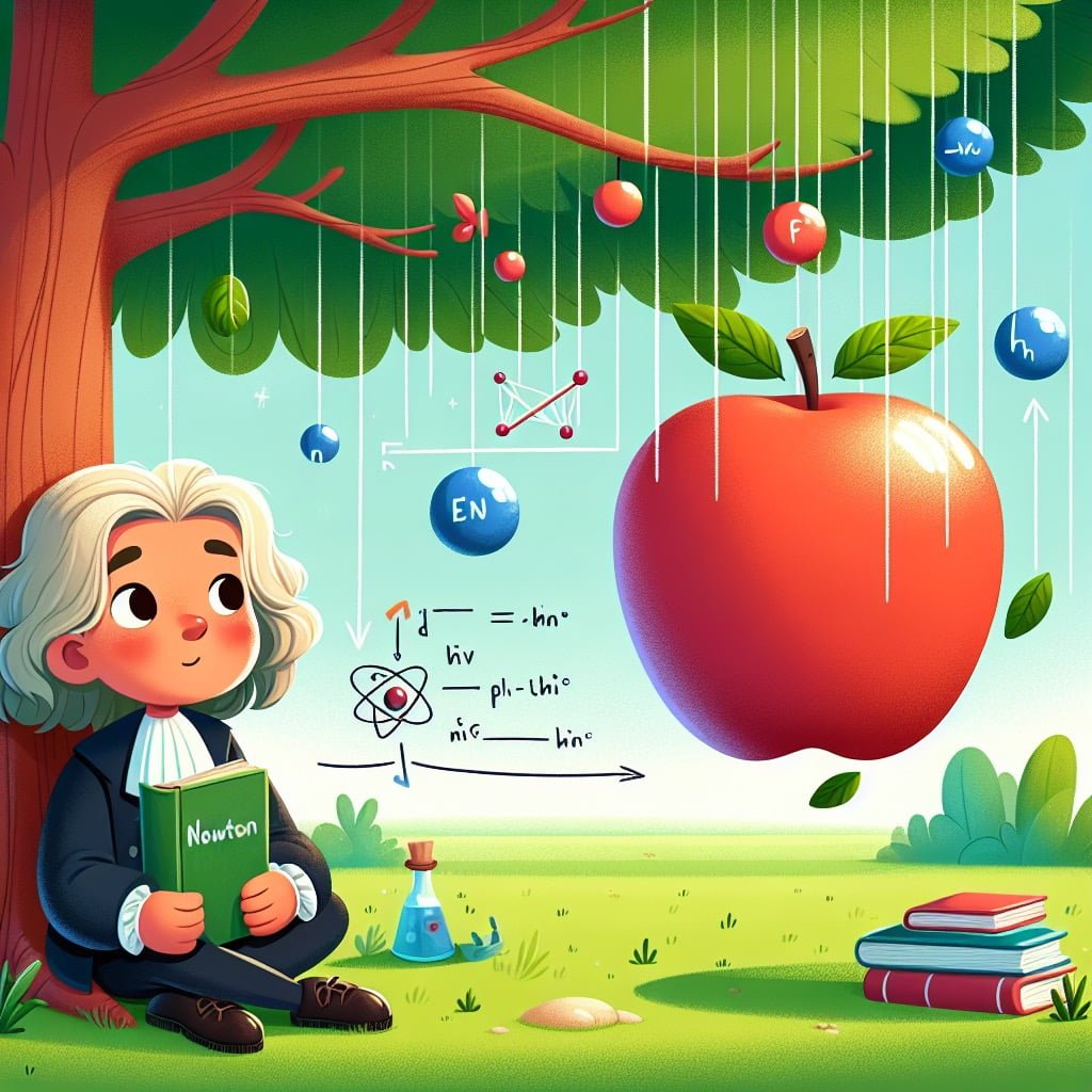 Fun fact for kids about Isaac Newton