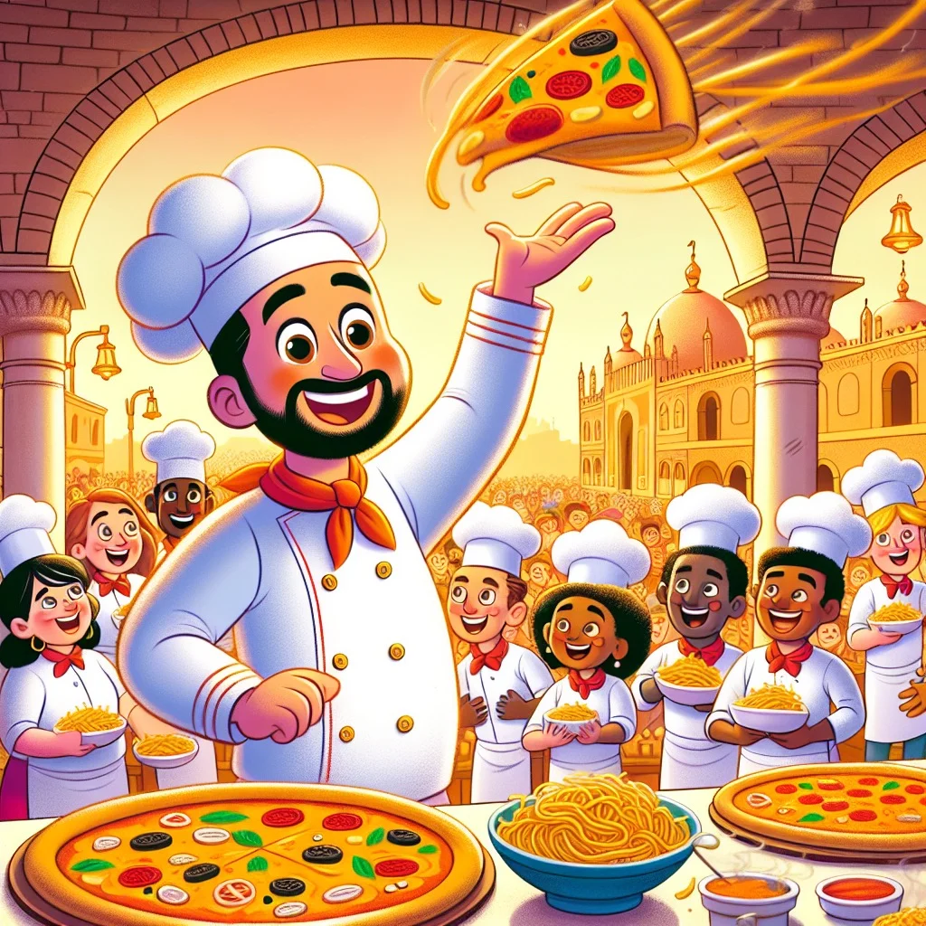 Fun fact for kids about Italian Pizza and Pasta Tradition