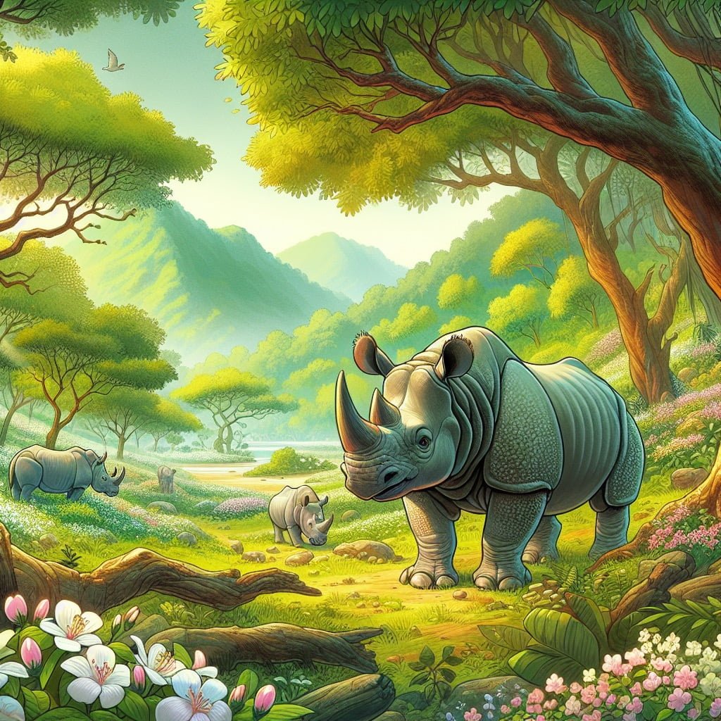 Explore 10 Awesome Endangered Animals For Kids 11 Fun fact for kids about a Javan Rhinoceros