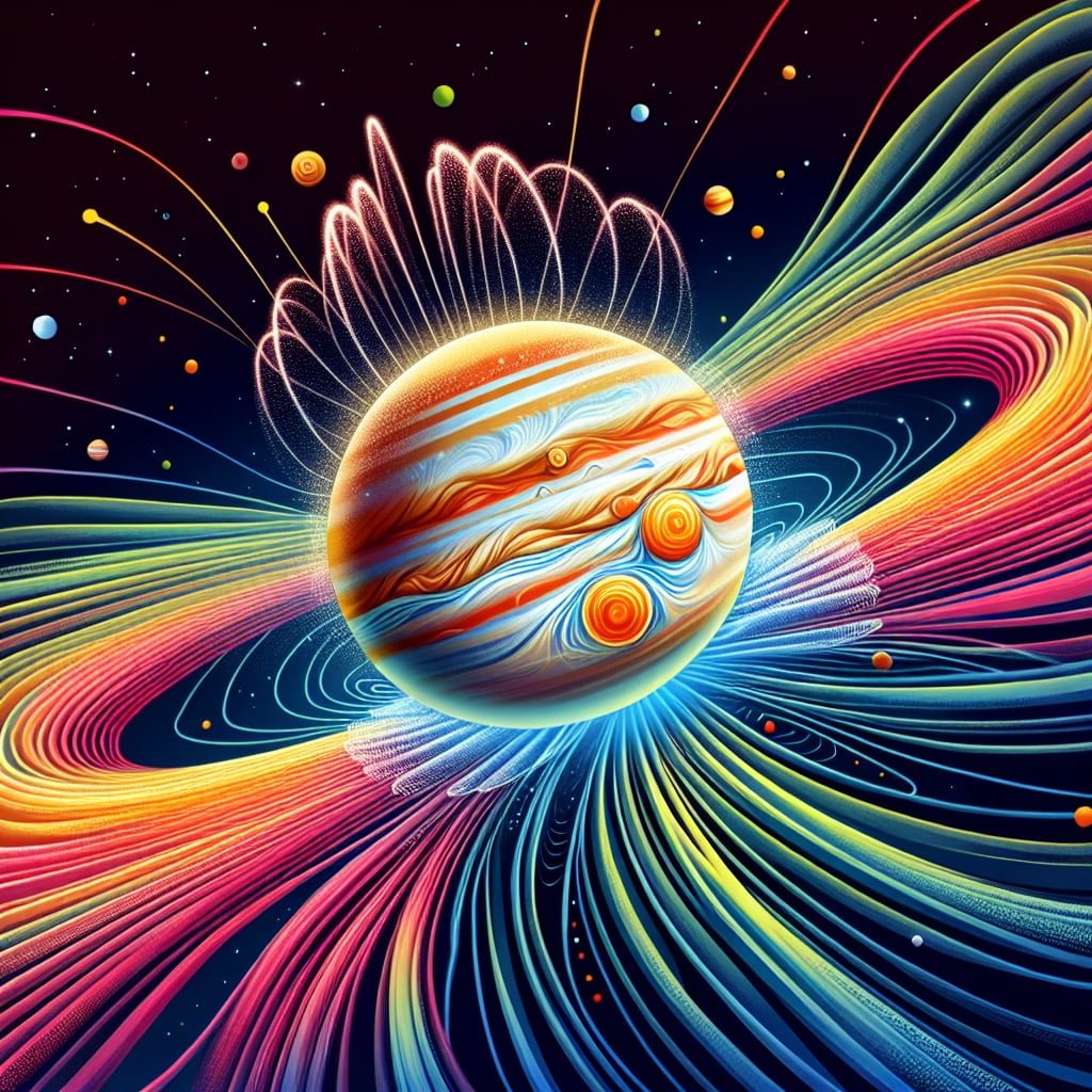 Fun fact for kids about Jupiter's magnetosphere