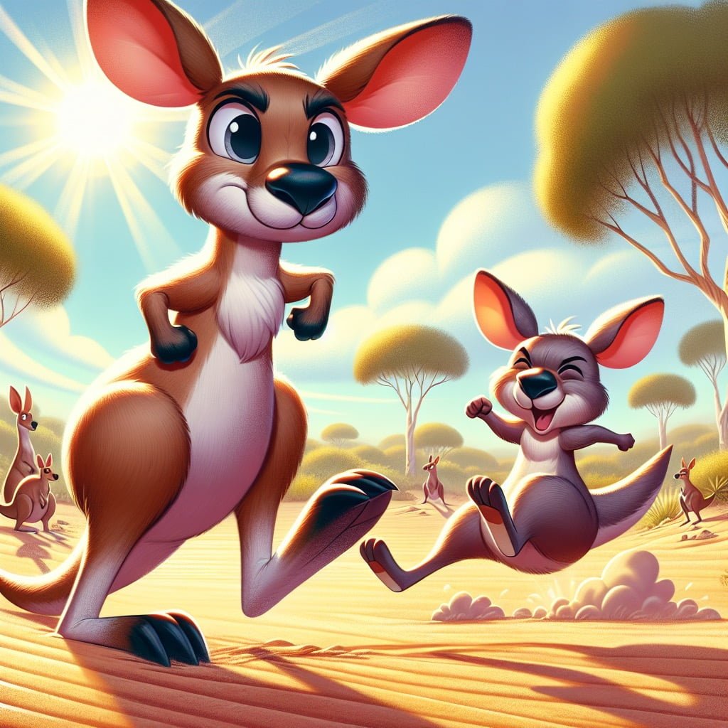 Fun fact for kids about kangaroos