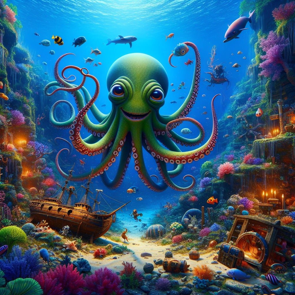 Fun fact for kids about the Kraken