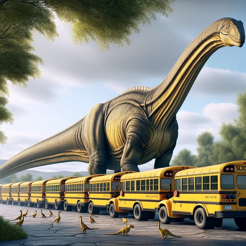 Fun fact for kids about the largest dinosaur