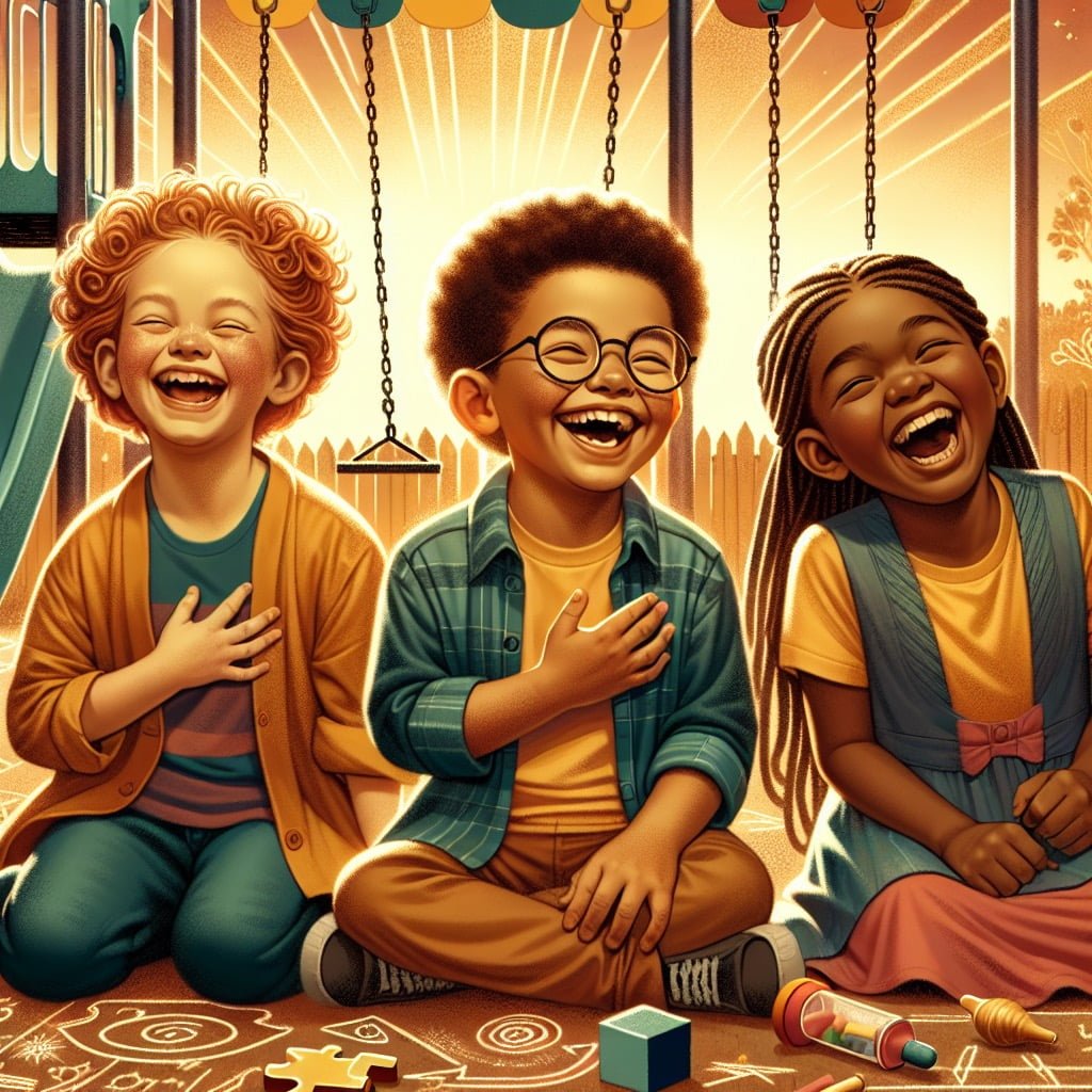 Fun fact for kids about human laughter