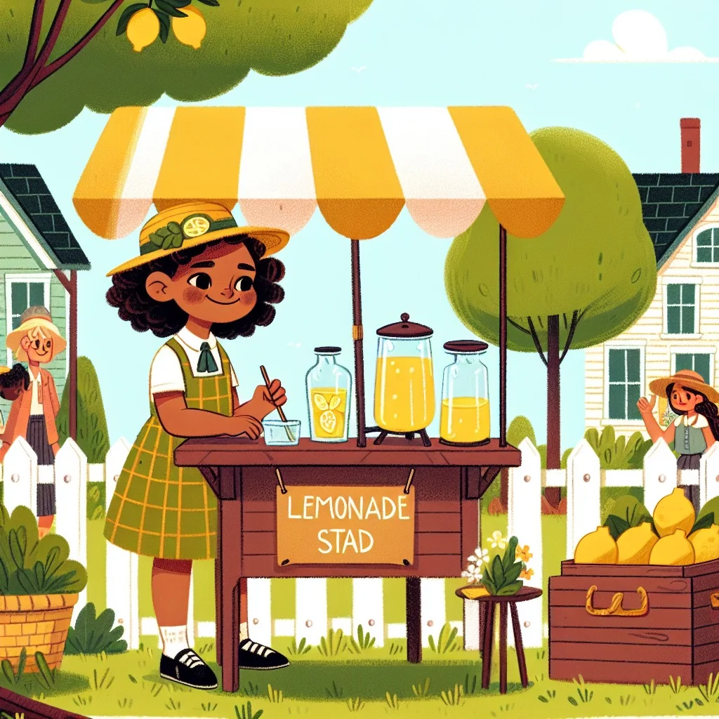 Fun fact for kids about a lemonade stand