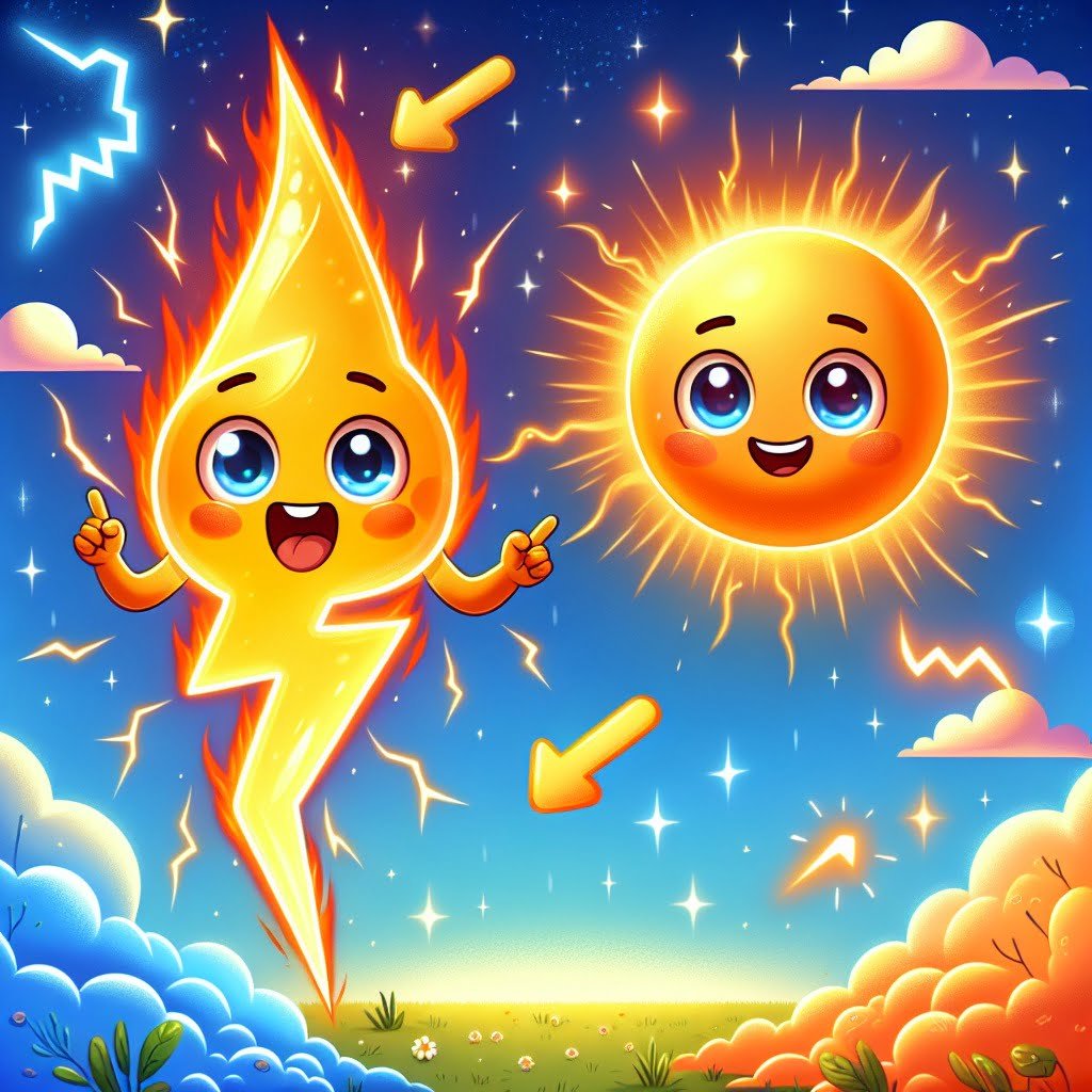 Fun fact for kids about lightning