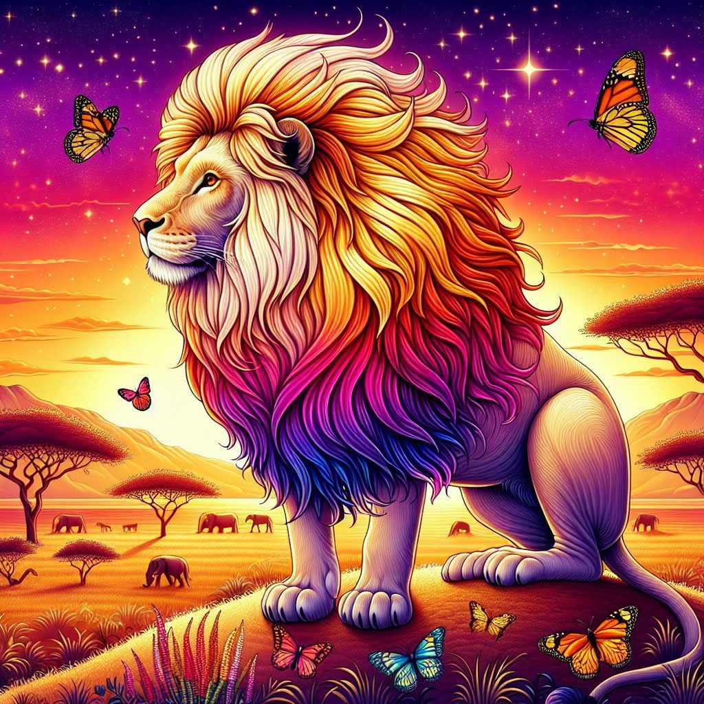 Fun fact for kids about maned lion