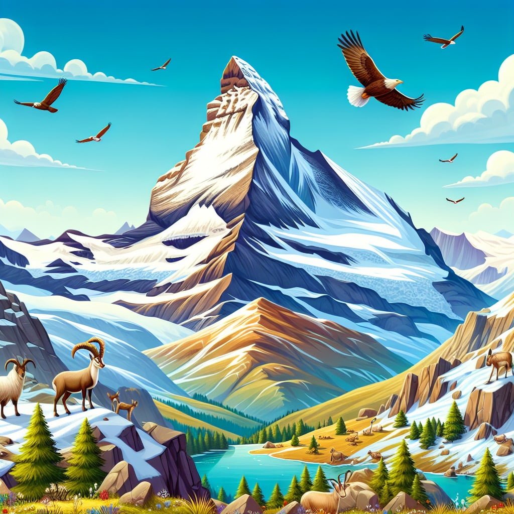 Fun fact for kids about the Matterhorn