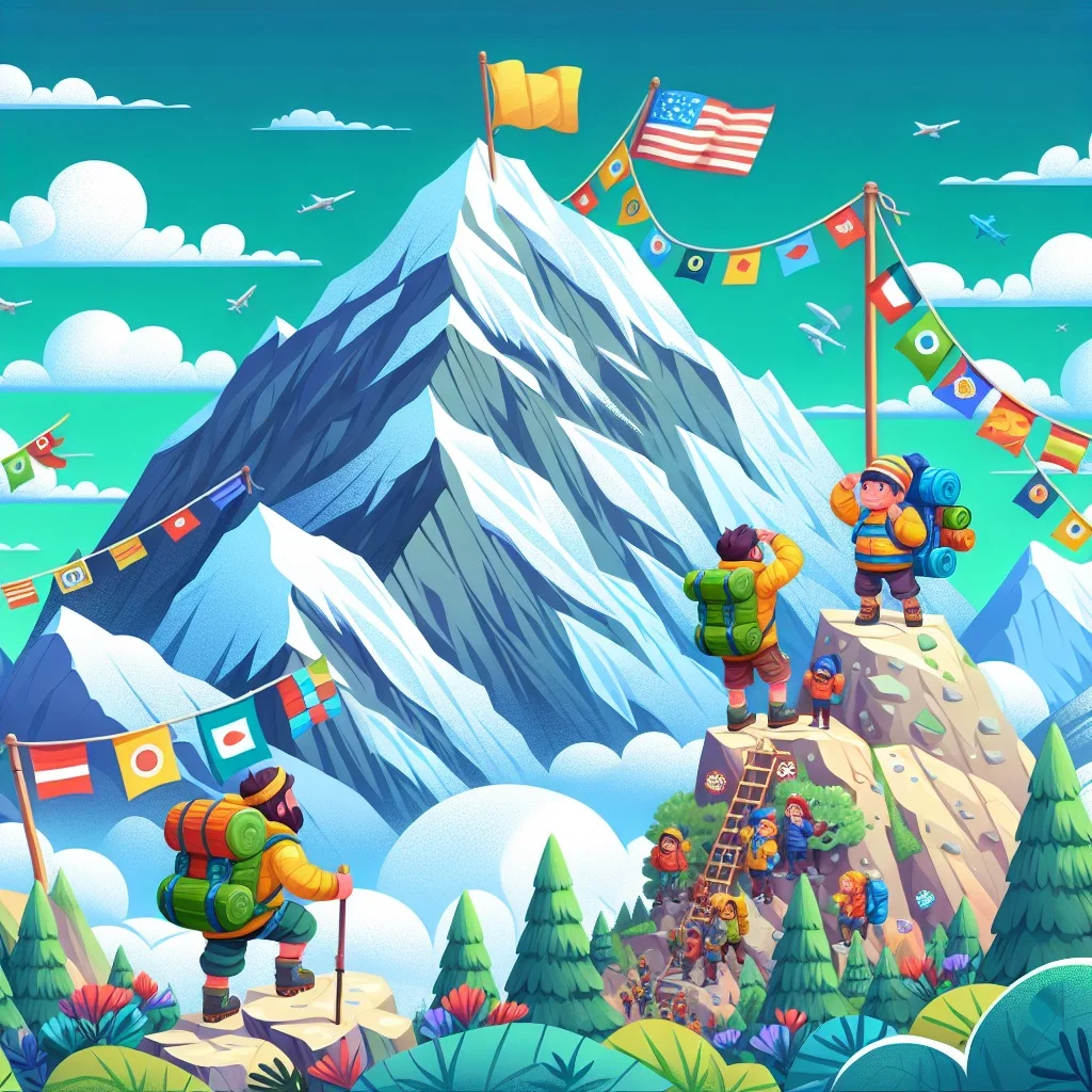 Fun fact for kids about Mount Everest