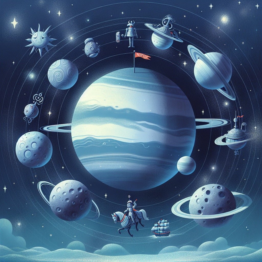 Fun fact for kids about Neptune's moons