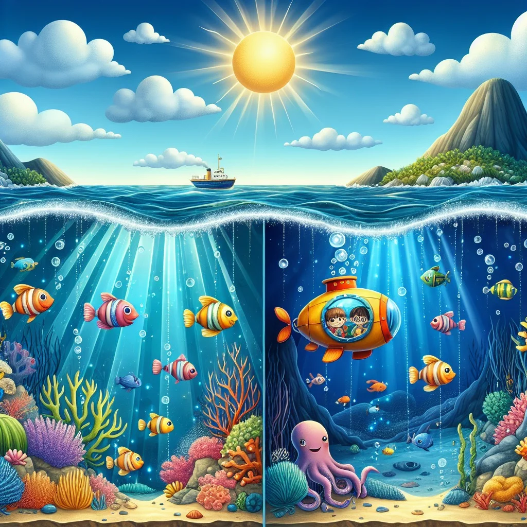 Fun fact for kids about ocean valley