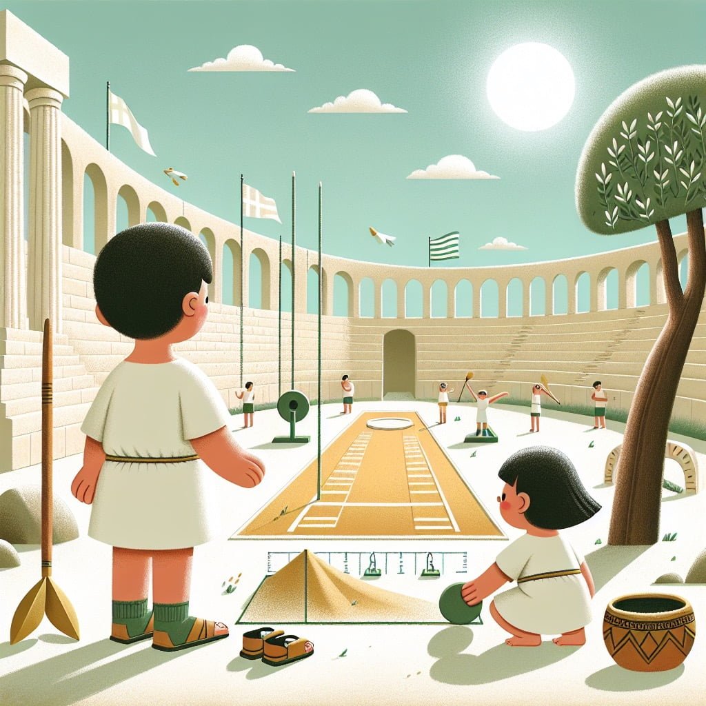 Fun fact for kids about the ancient Olympic Games