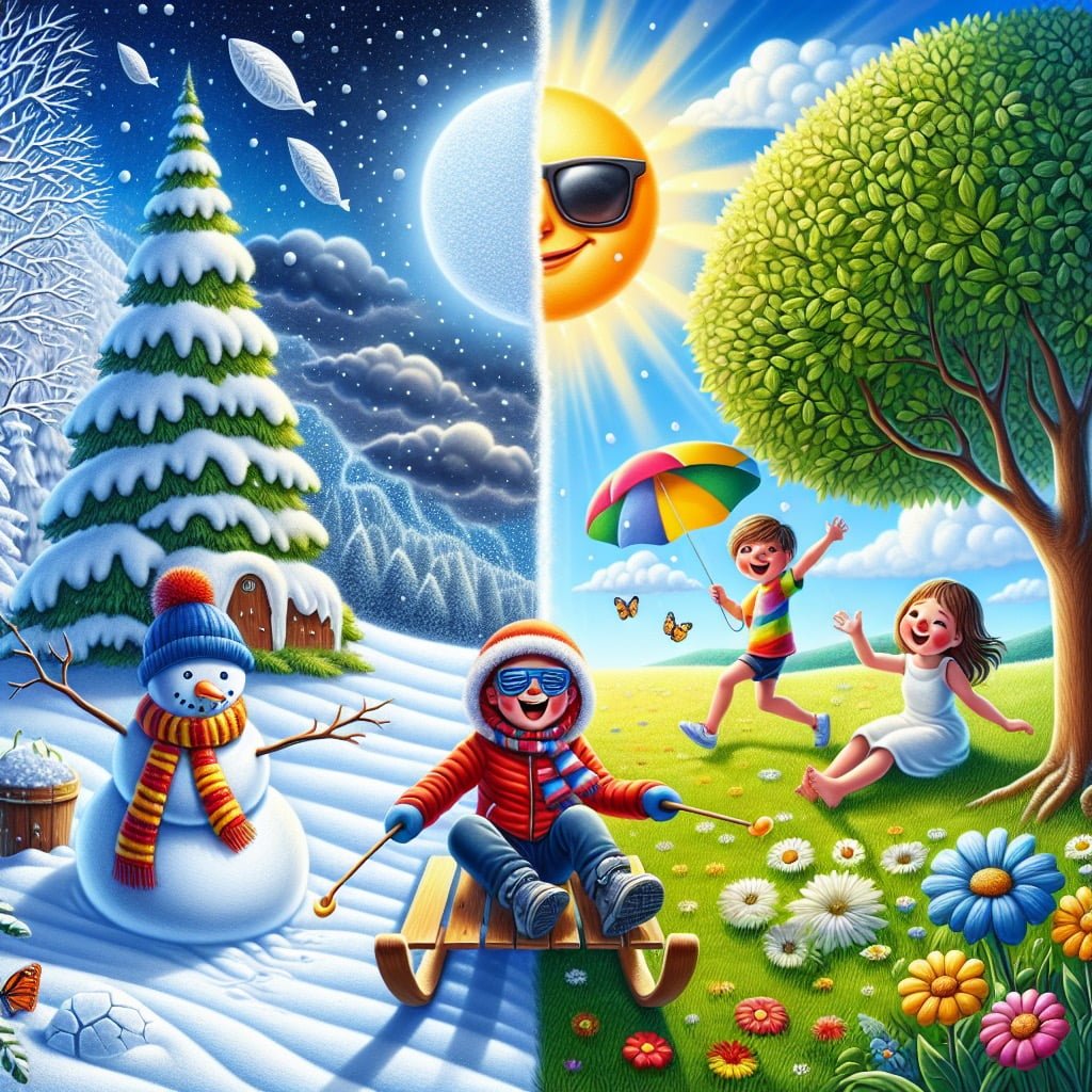 Fun fact about opposite seasons in the Southern and Northern Hemispheres