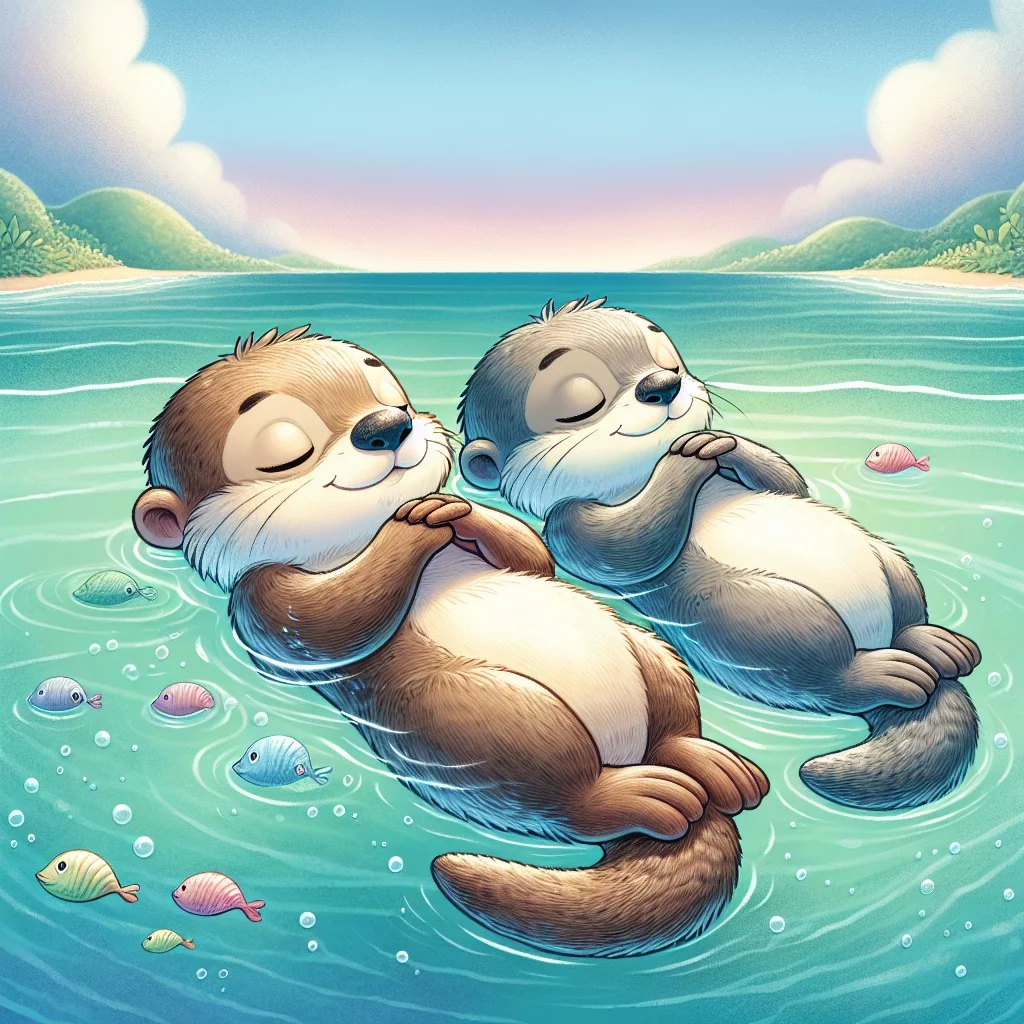 Learn 10 Cool Fun Animal Facts For Kids 6 Fun fact for kids about otters holding hands while sleeping