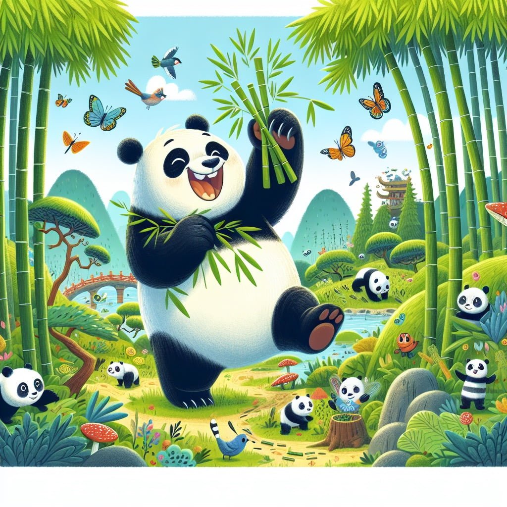 Fun fact for kids about giant pandas