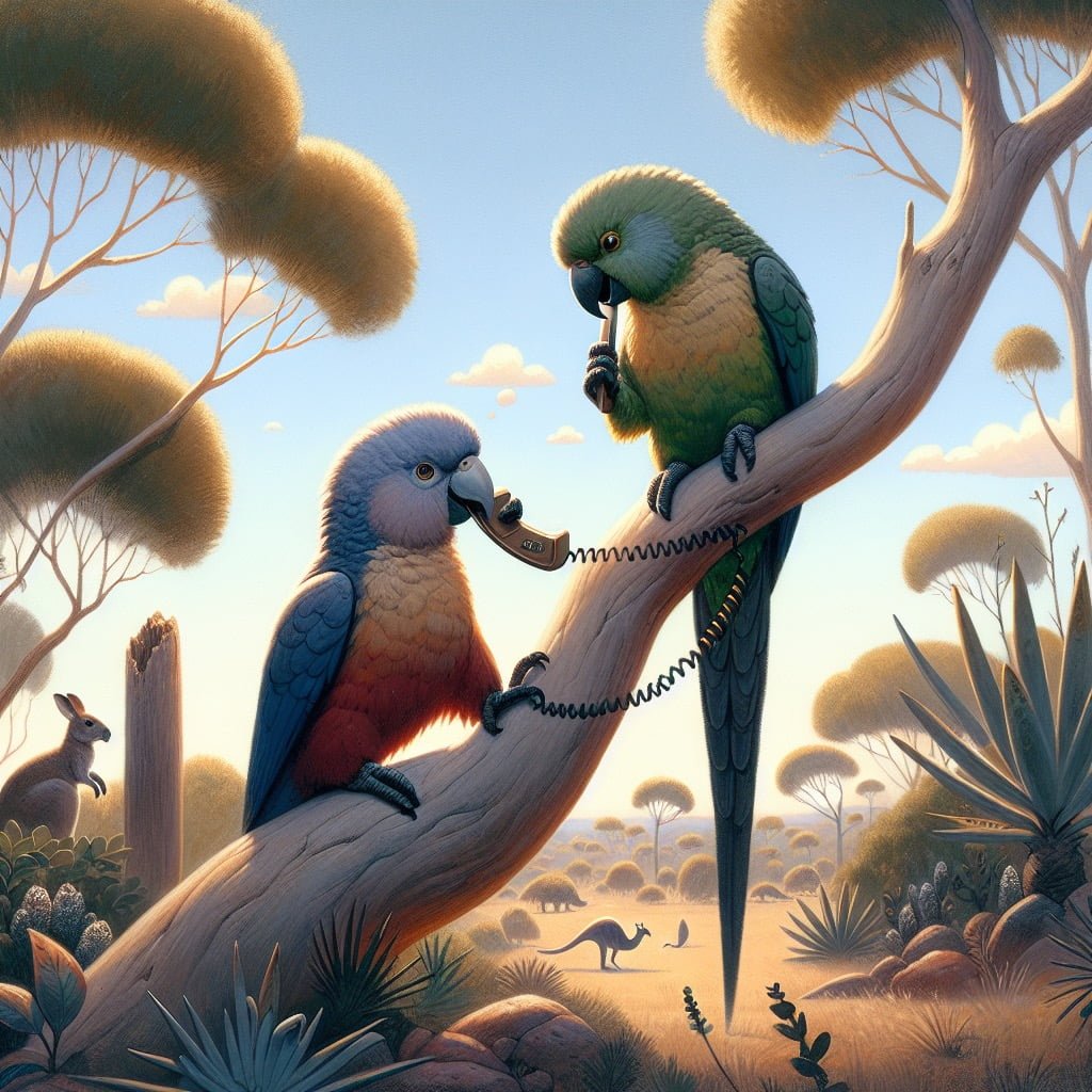 Fun fact for kids about Australian parrots