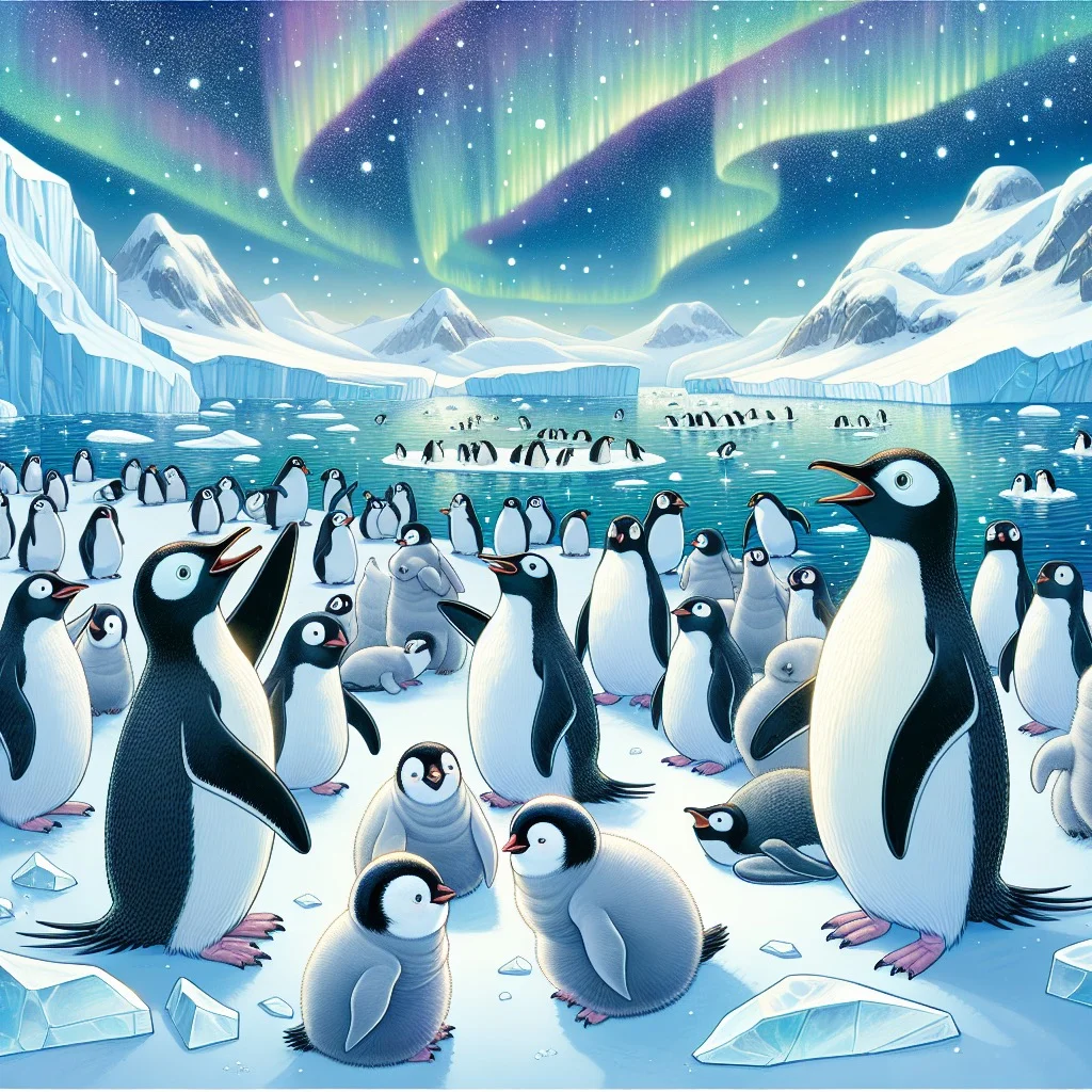 Fun fact for kids about penguin's calls