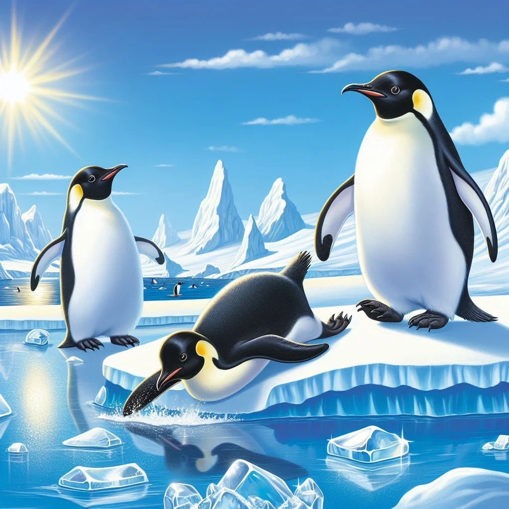 Fun fact for kids about penguin's color
