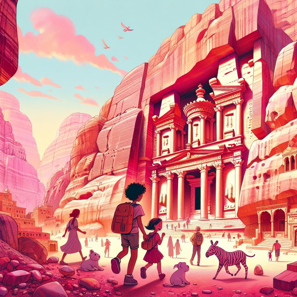 Fun fact for kids about Petra