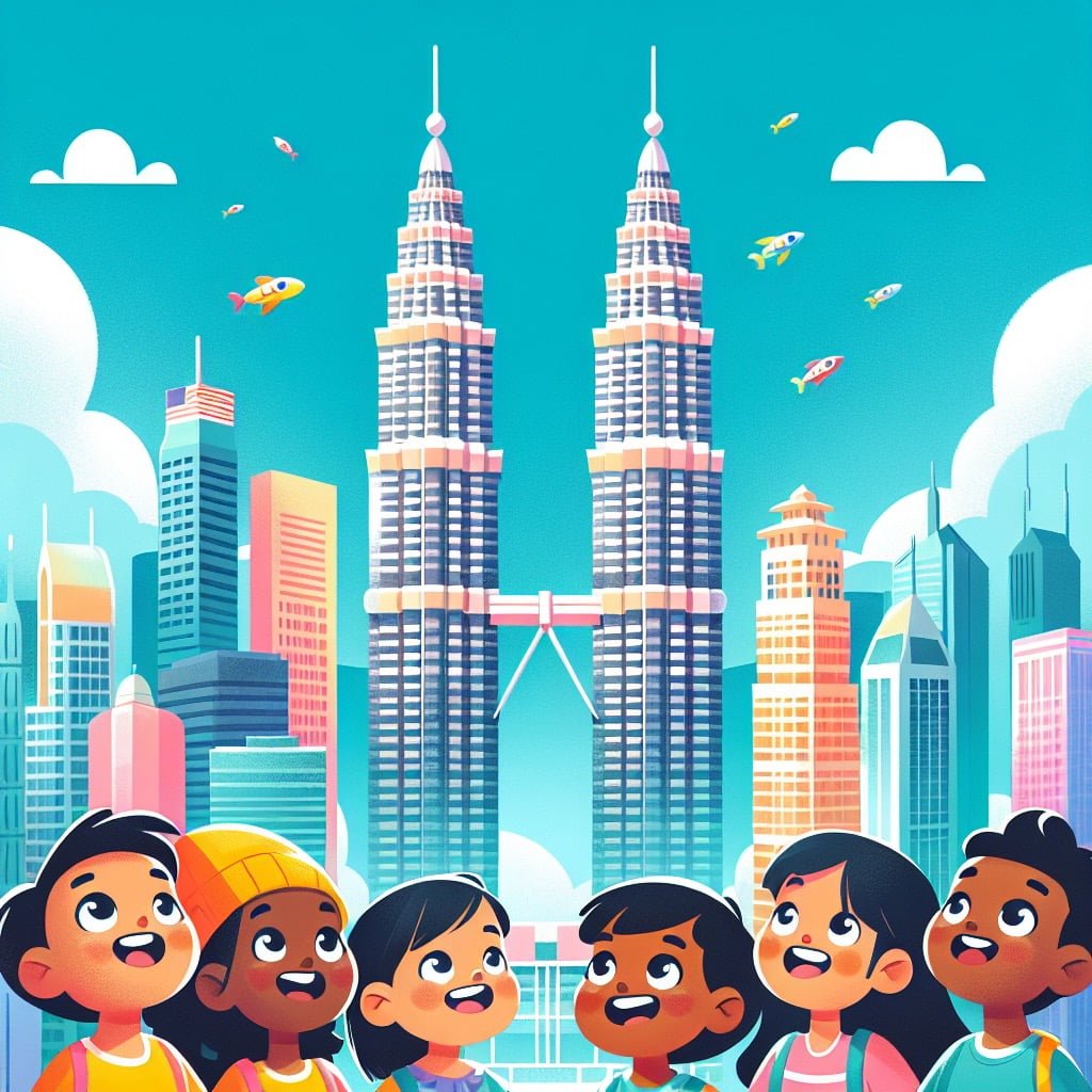 Fun fact for kids about Petronas Towers