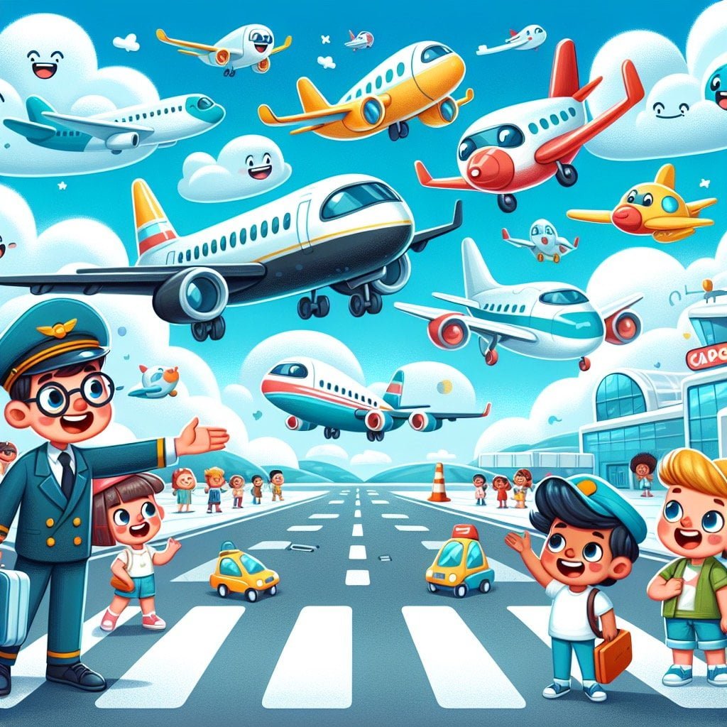 Enjoy Fun Facts for Kids 47 Main image for the post with 10 Exciting Airplane Facts For Kids