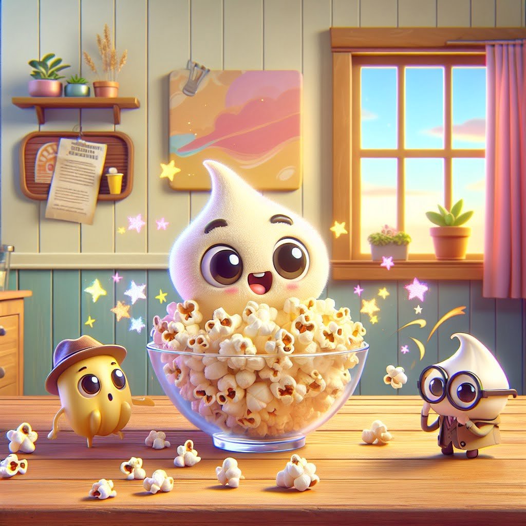 Fun fact for kids about popcorn popping