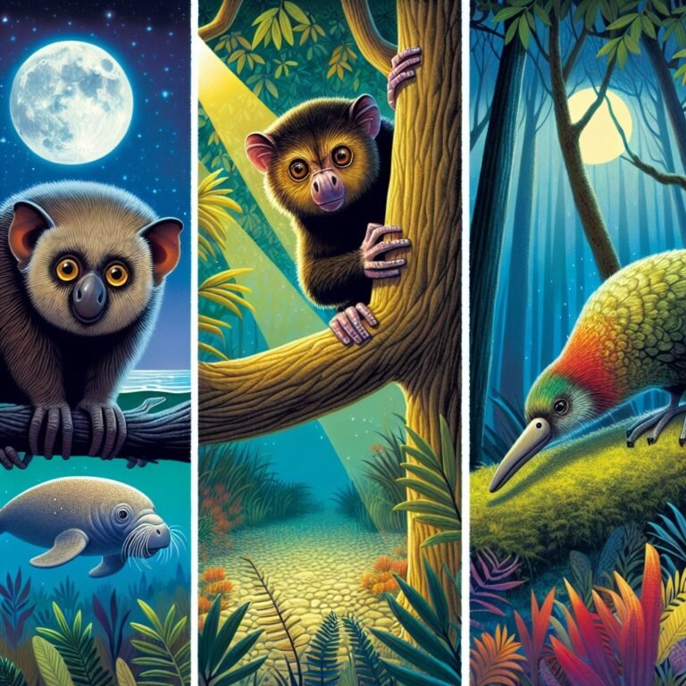 Main image for the post with 10 Incredible Fun Facts for Kids About Rare Animals