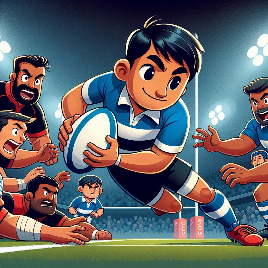 Fun fact for kids about rugby hooker