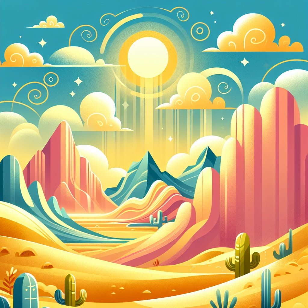 Fun fact for kids about desert sand dunes