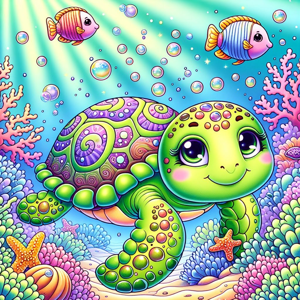 Fun fact for kids about a sea turtle