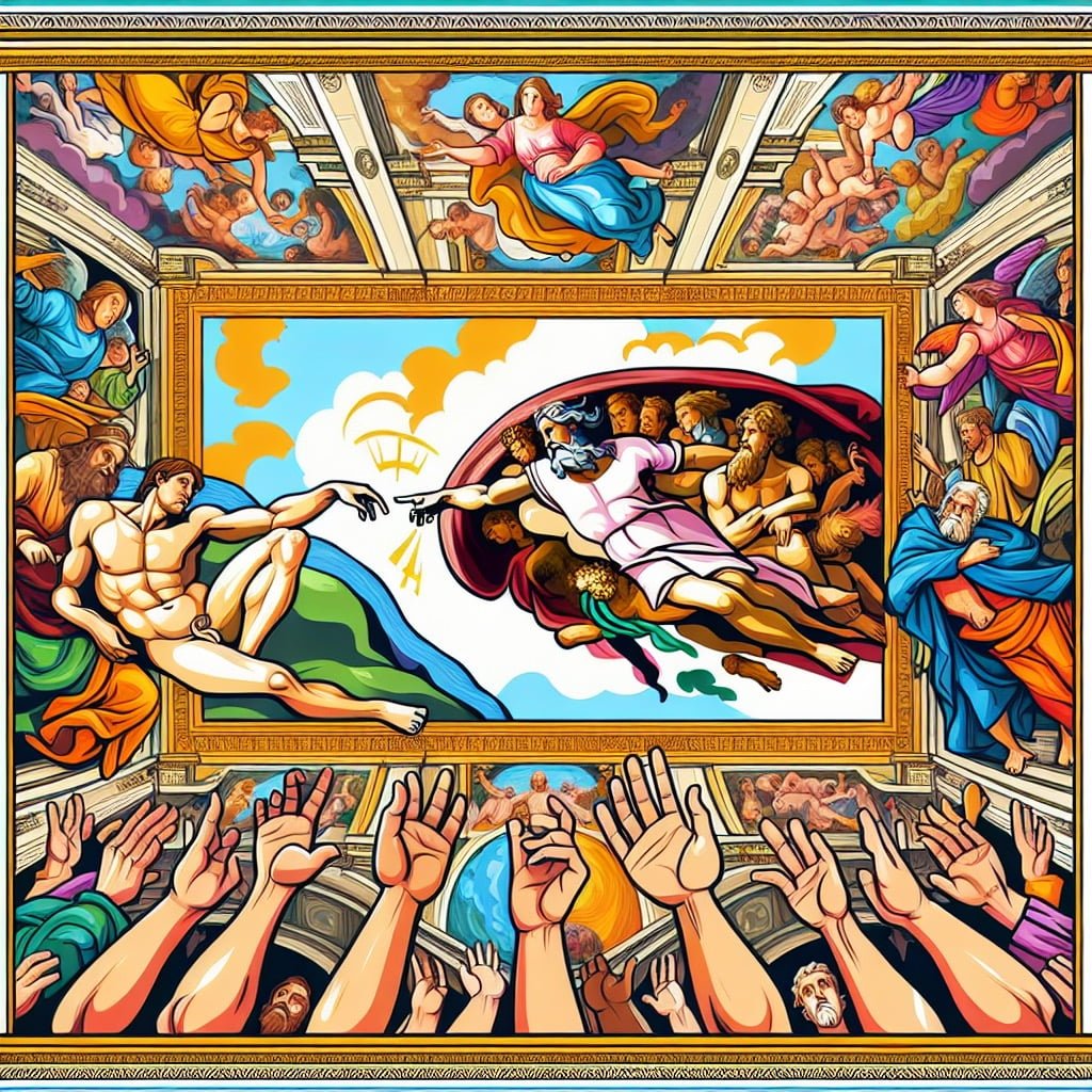 Fun fact for kids about the Sistine Chapel Ceiling
