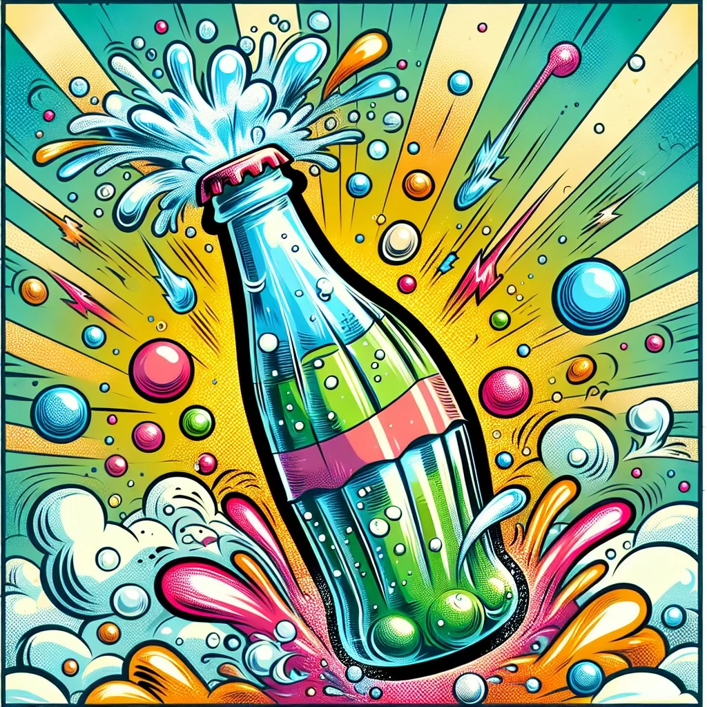 Fun fact for kids about exploding soda