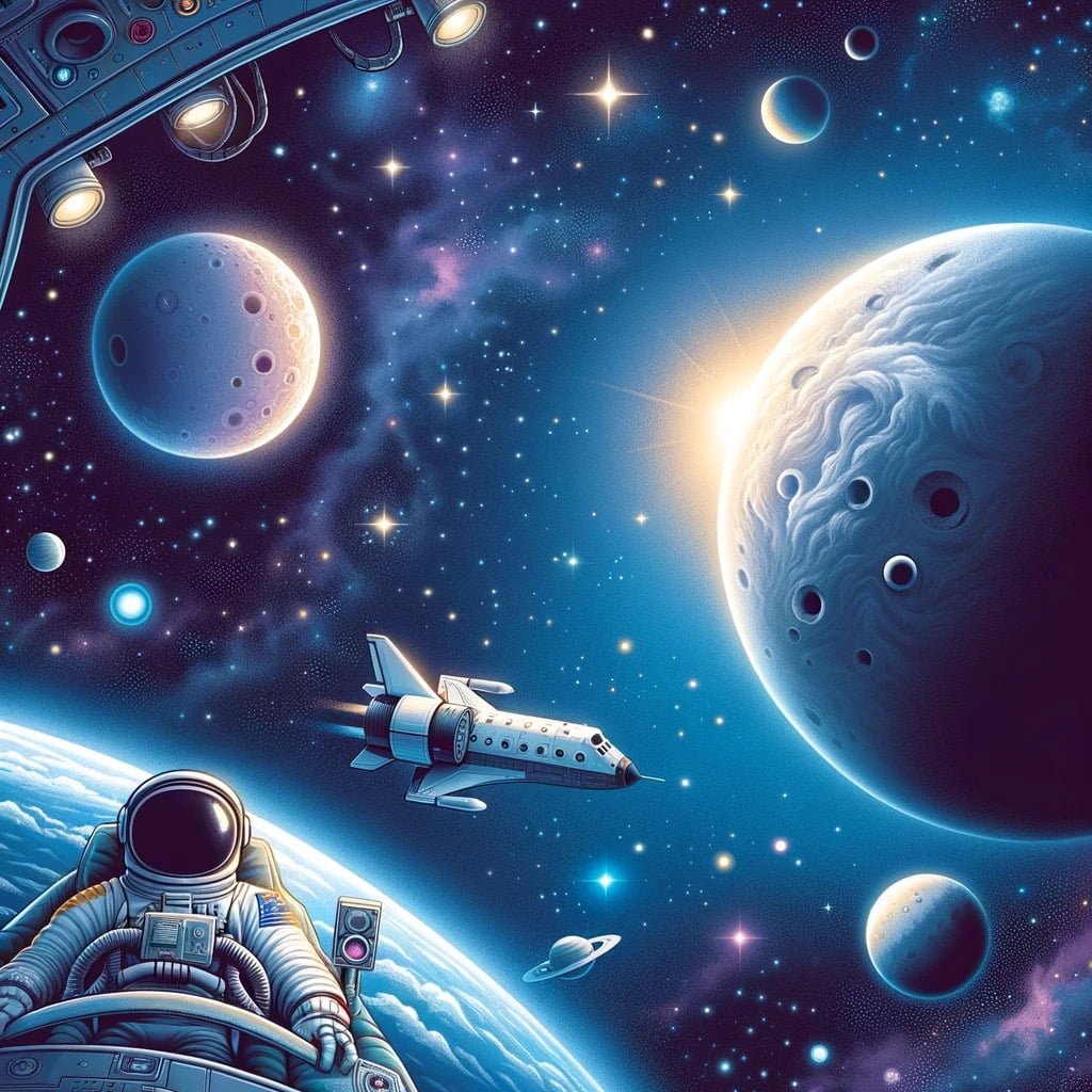 Fun fact for kids about the vacuum of space