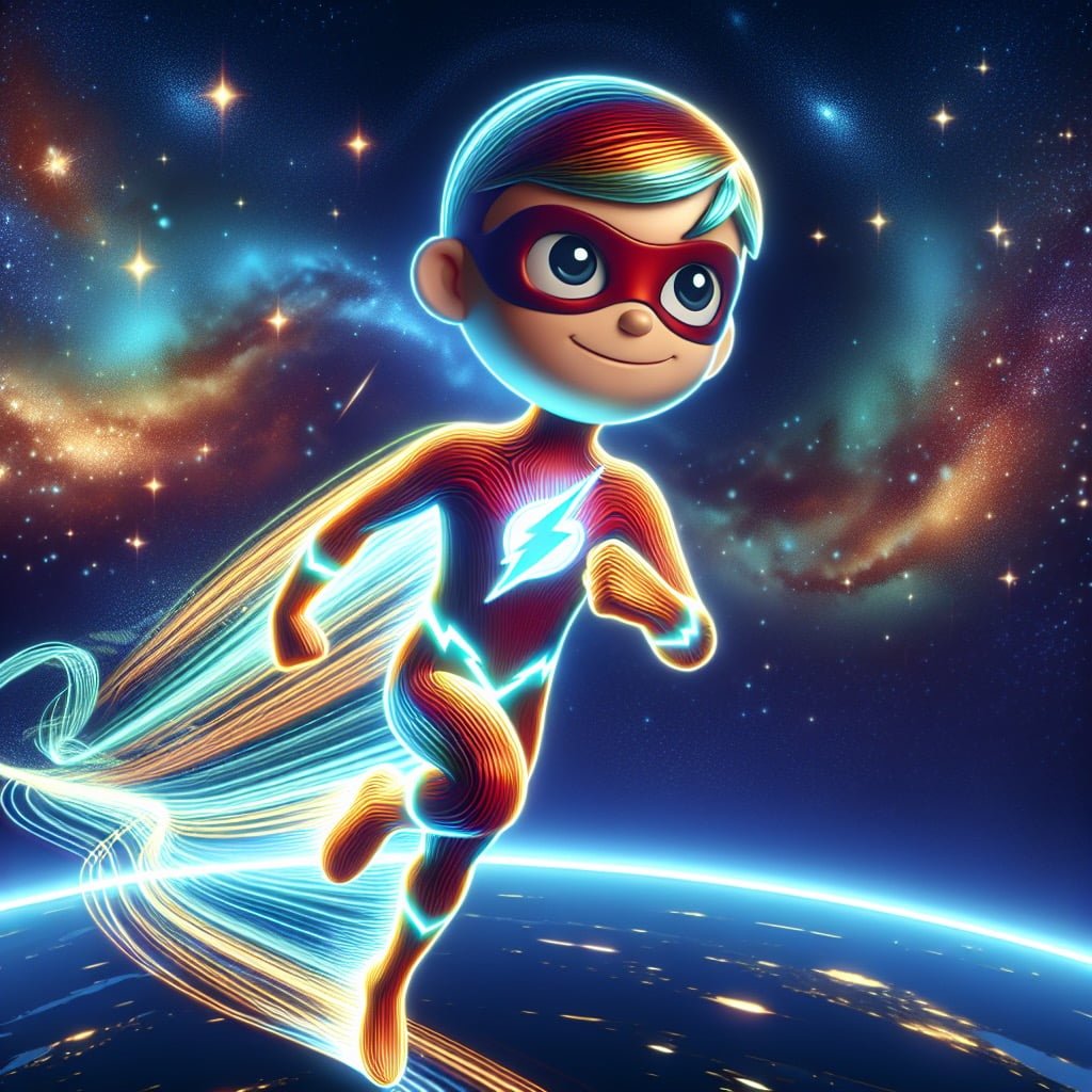 Fun fact for kids about the speed of light