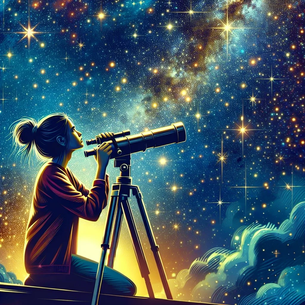 Fun fact for kids about stars in the night sky