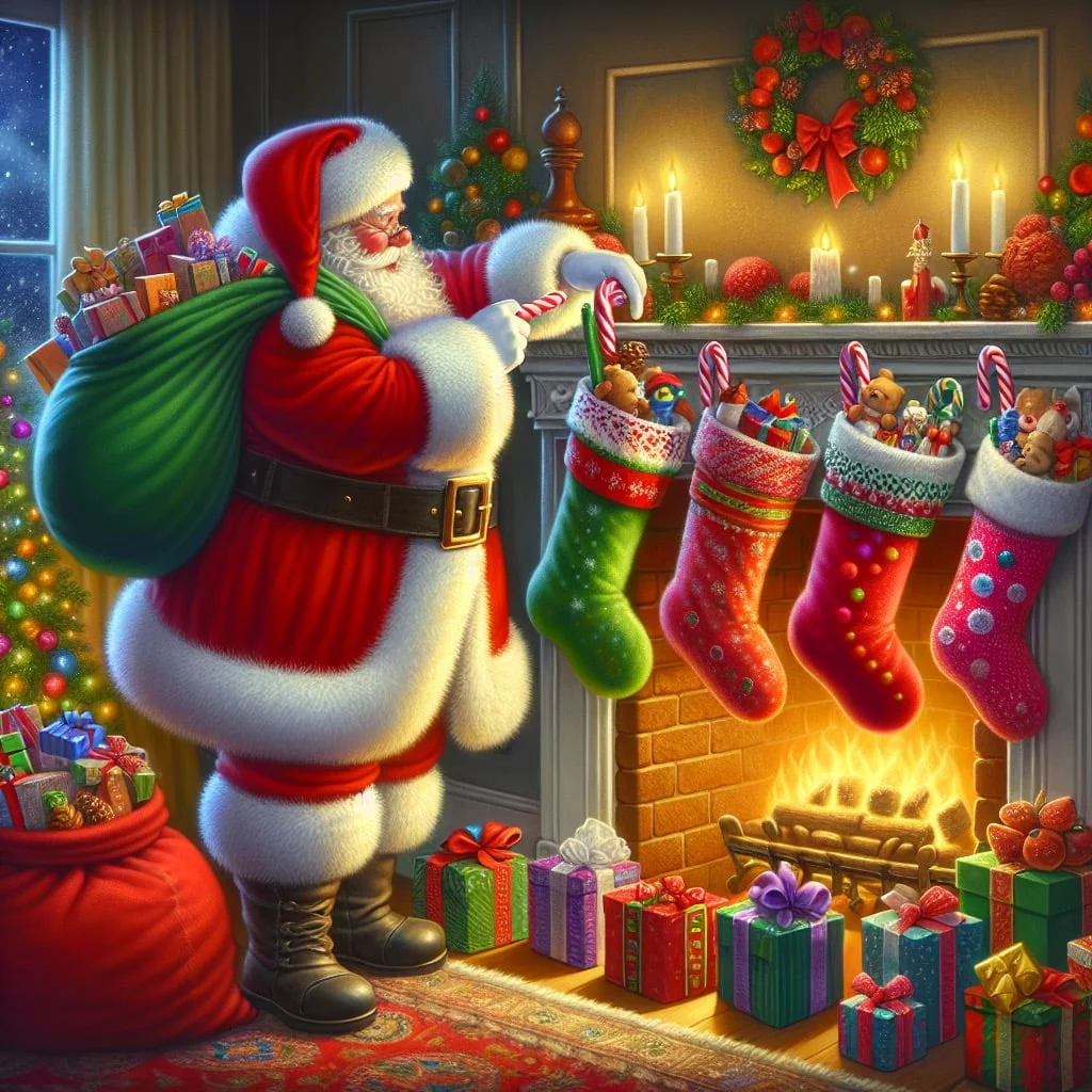 Uncover 10 Marvelous Christmas Facts For Kids 3 Fun fact for kids about Christmas stockings
