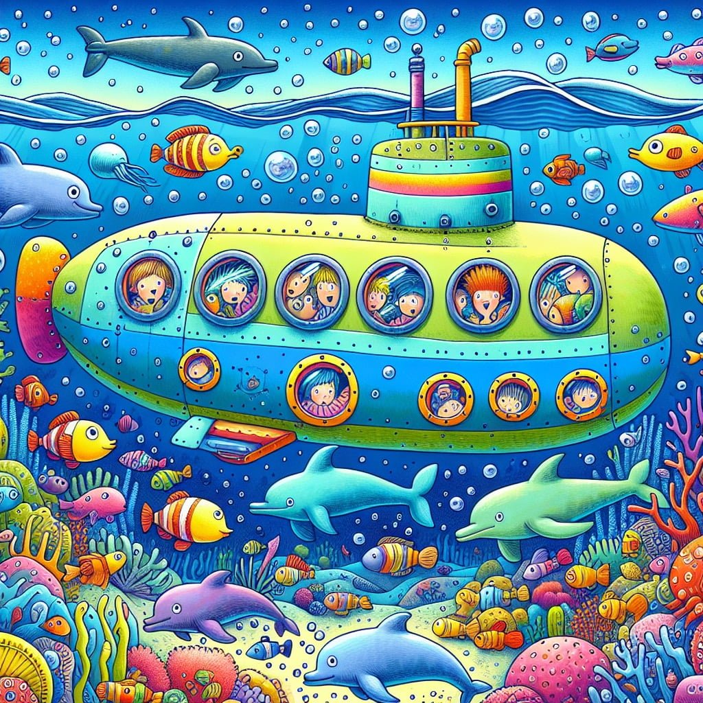 Fun fact for kids about a submarine