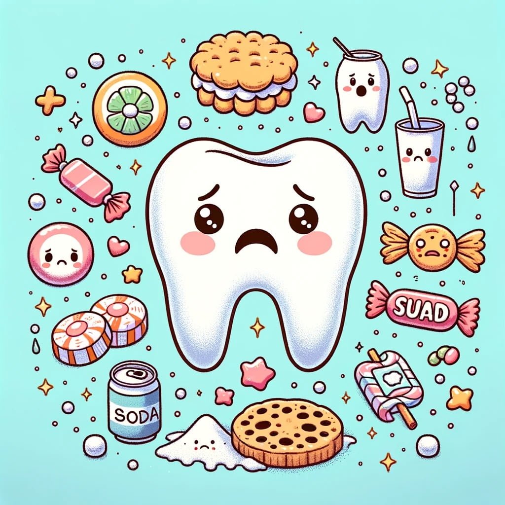 Fun fact for kids about limiting sugary treats