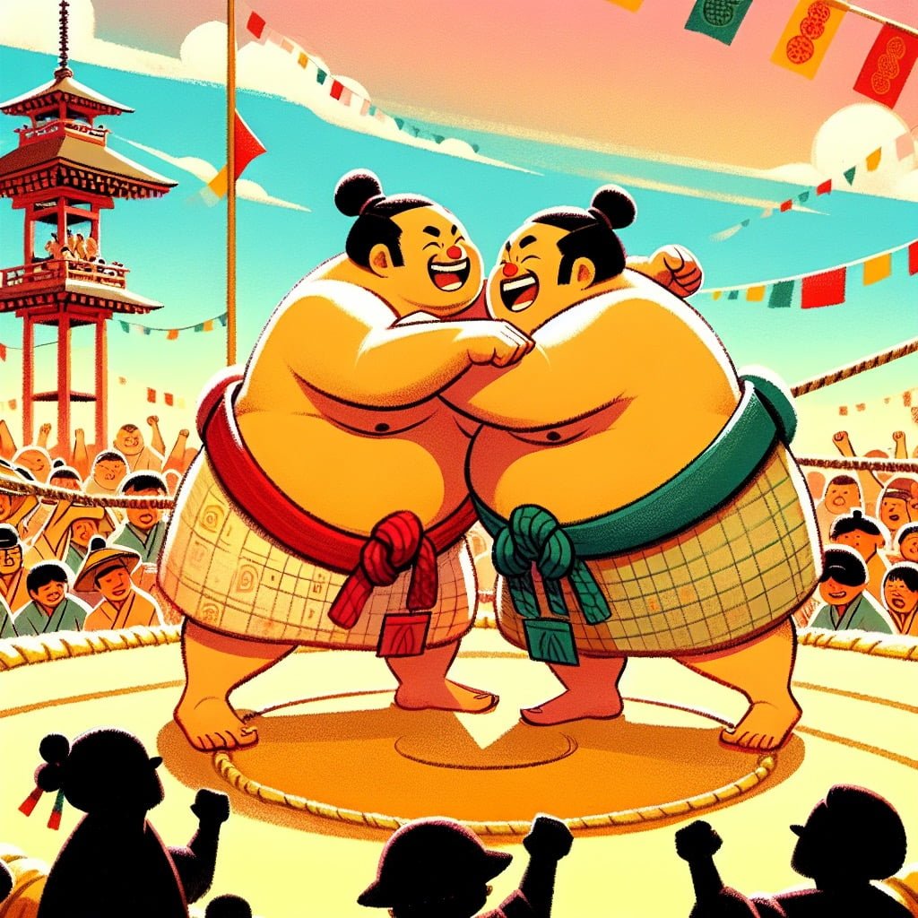 Fun fact for kids about the history of Sumo Wrestling