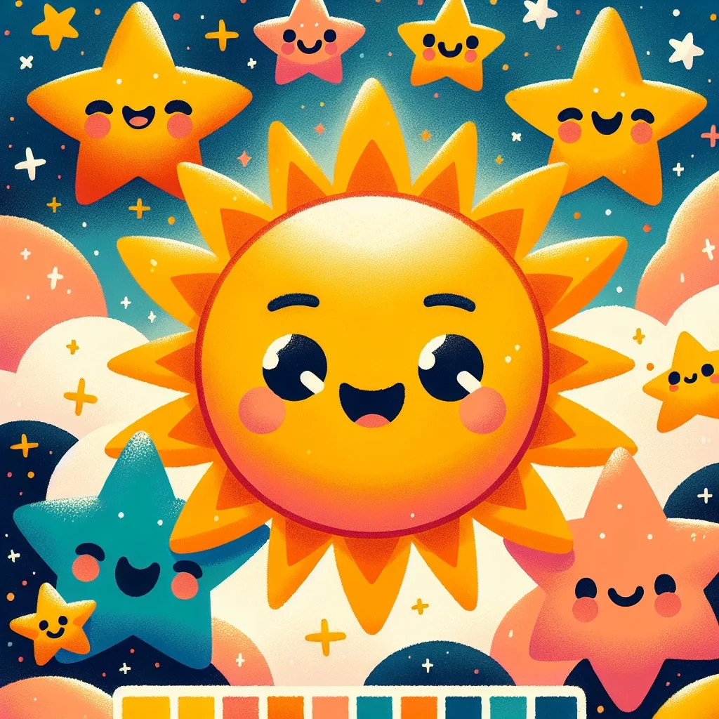 Fun fact for kids about the Sun being a star